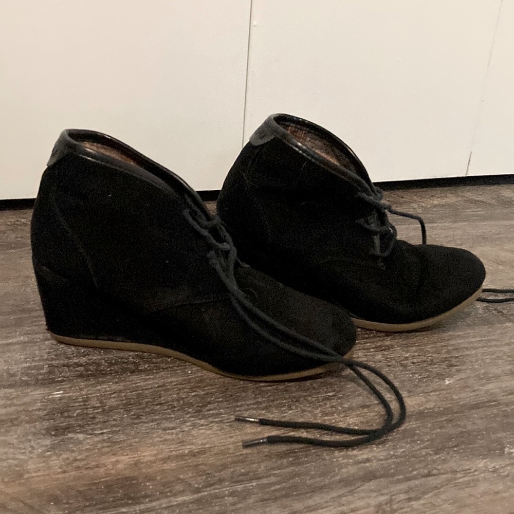 Lace up booties